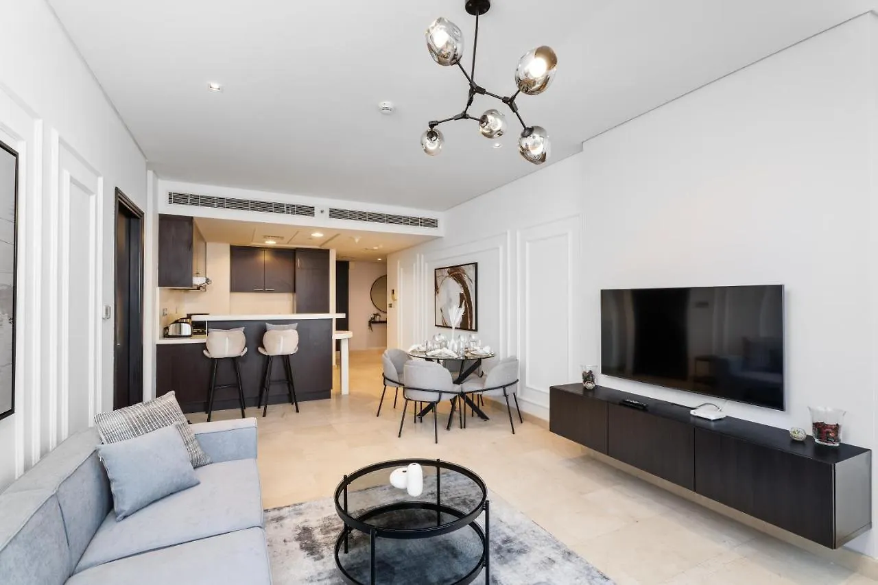 Lejlighed Nasma Luxury Stays - Elegant 1Br With Stunning View Of Park Avenue Dubai Forenede Arabiske Emirater